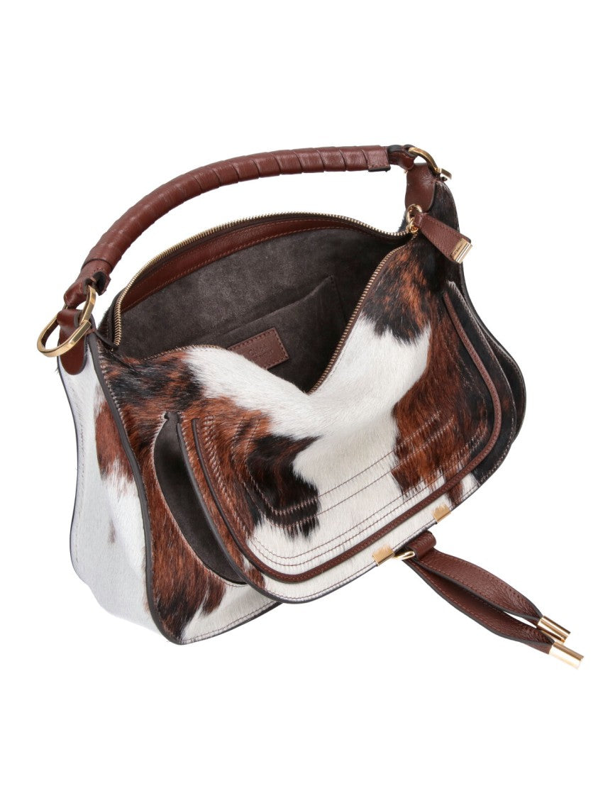 Chloé Braided Leather Marcie Shoulder Bag
