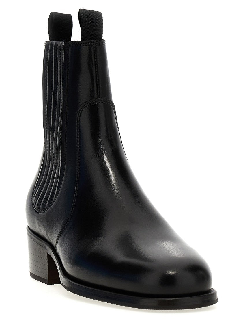 Lemaire Chelsea Leather Ankle Boots