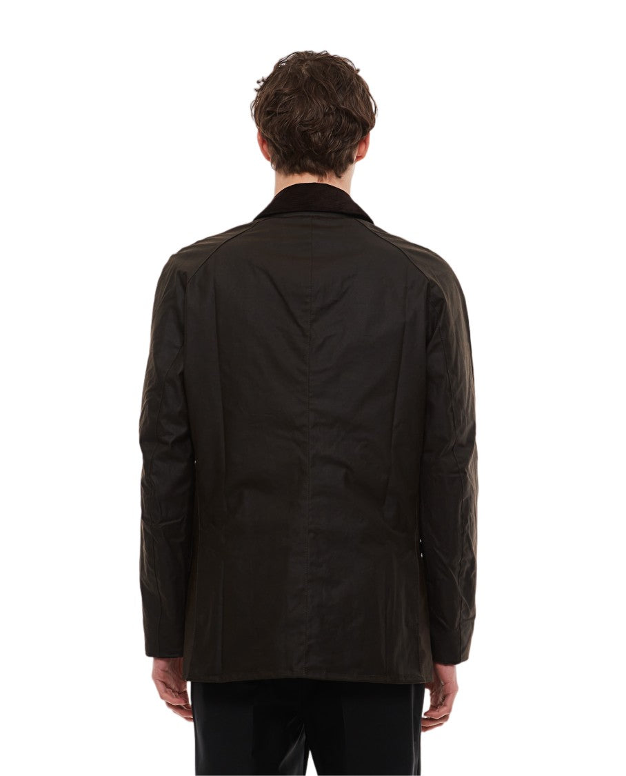 Barbour Green Ashbay Waxed Cotton Jacket