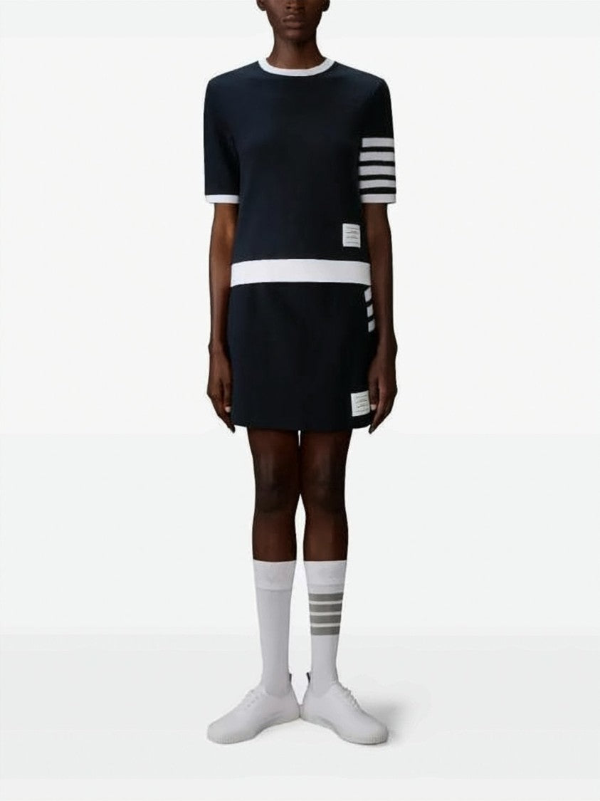 Thom Browne Textured Cotton Piqué Top