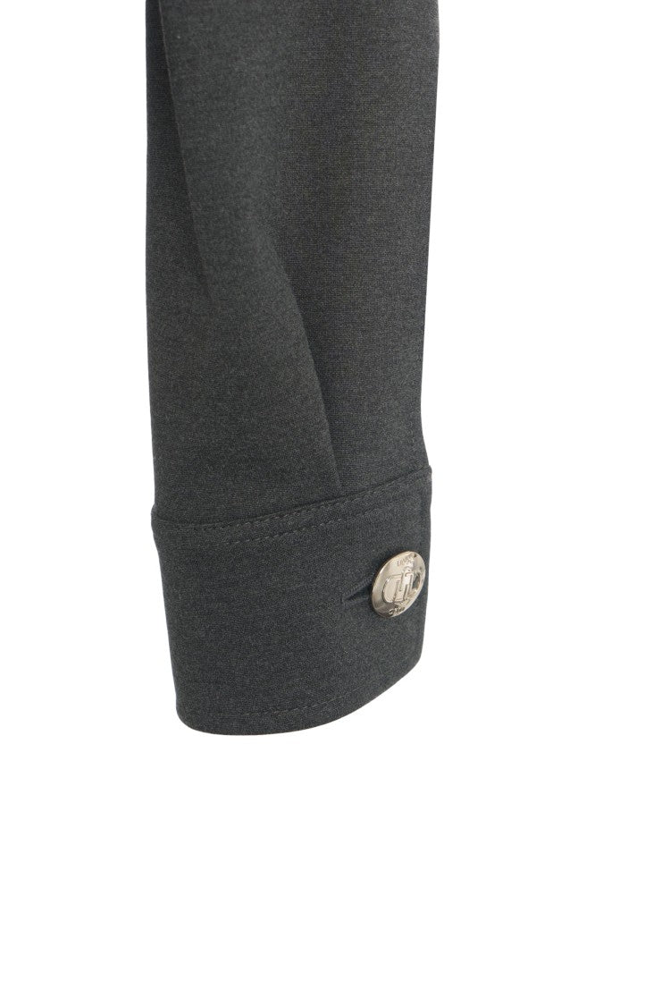 Liu Jo Casual Jacket With Decorative Metallic Buttons