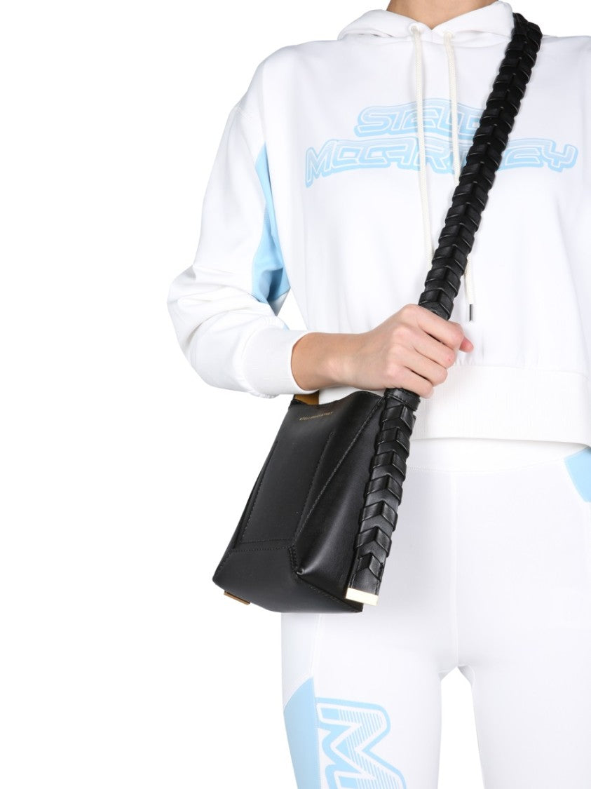 Stella Mccartney Cropped Sweatshirt With Drawstring Hood