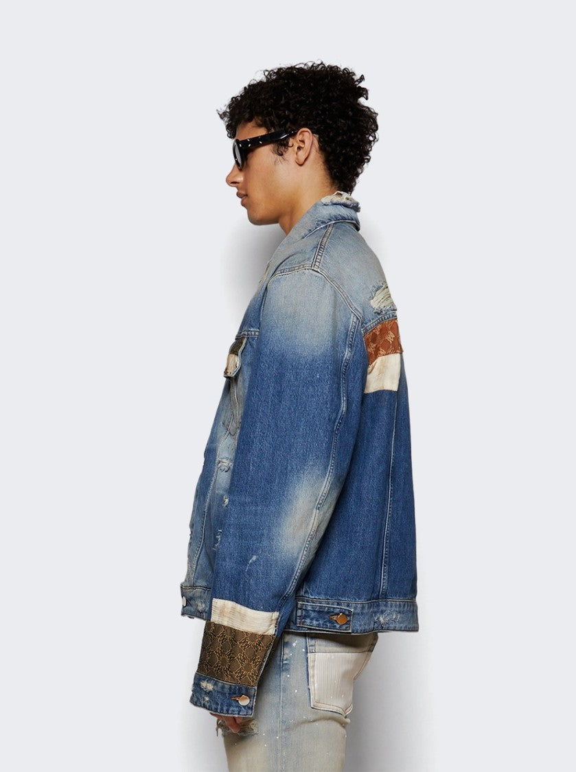 Amiri Quad Artpatch Trucker Nightshade