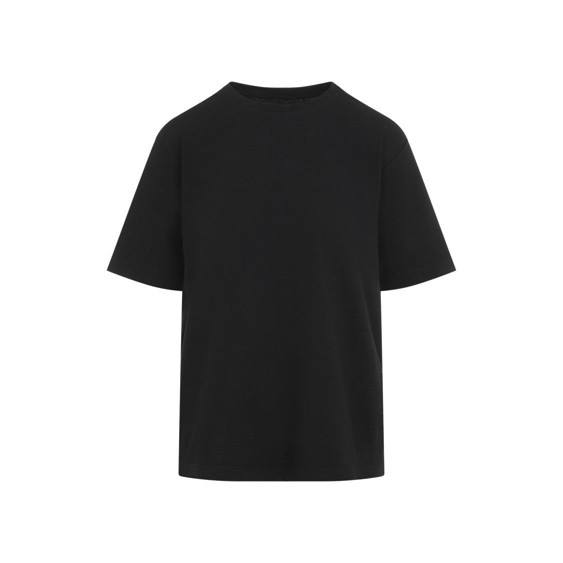 Khaite Mae Ss Black Cotton T-Shirt
