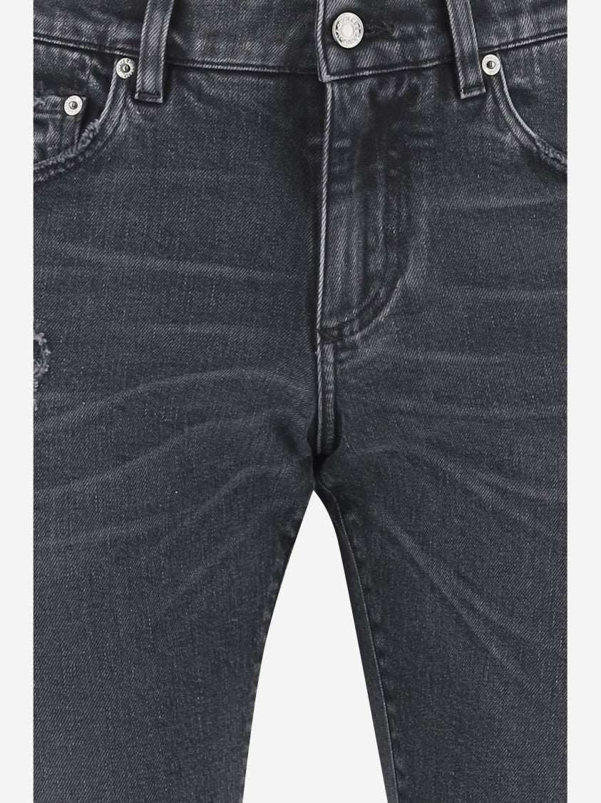 Dolce & Gabbana Stretch Cotton Denim Jeans