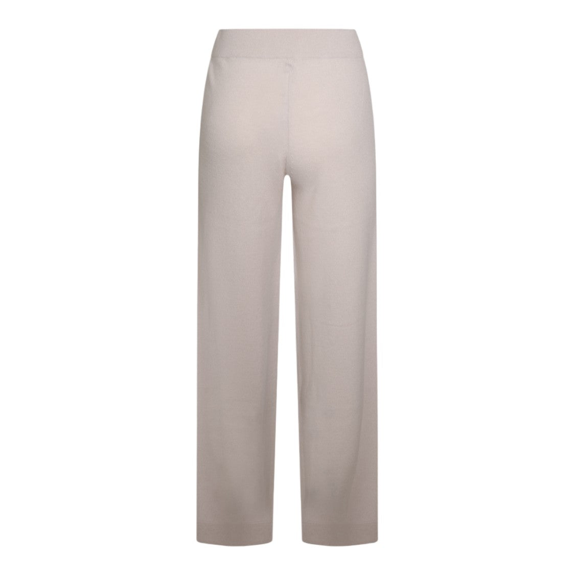 Allude High-Waist Straight-Leg Pants