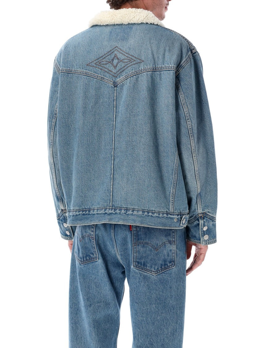 Levi's Levi’S Denim Western Sherpa Trucker Jacket