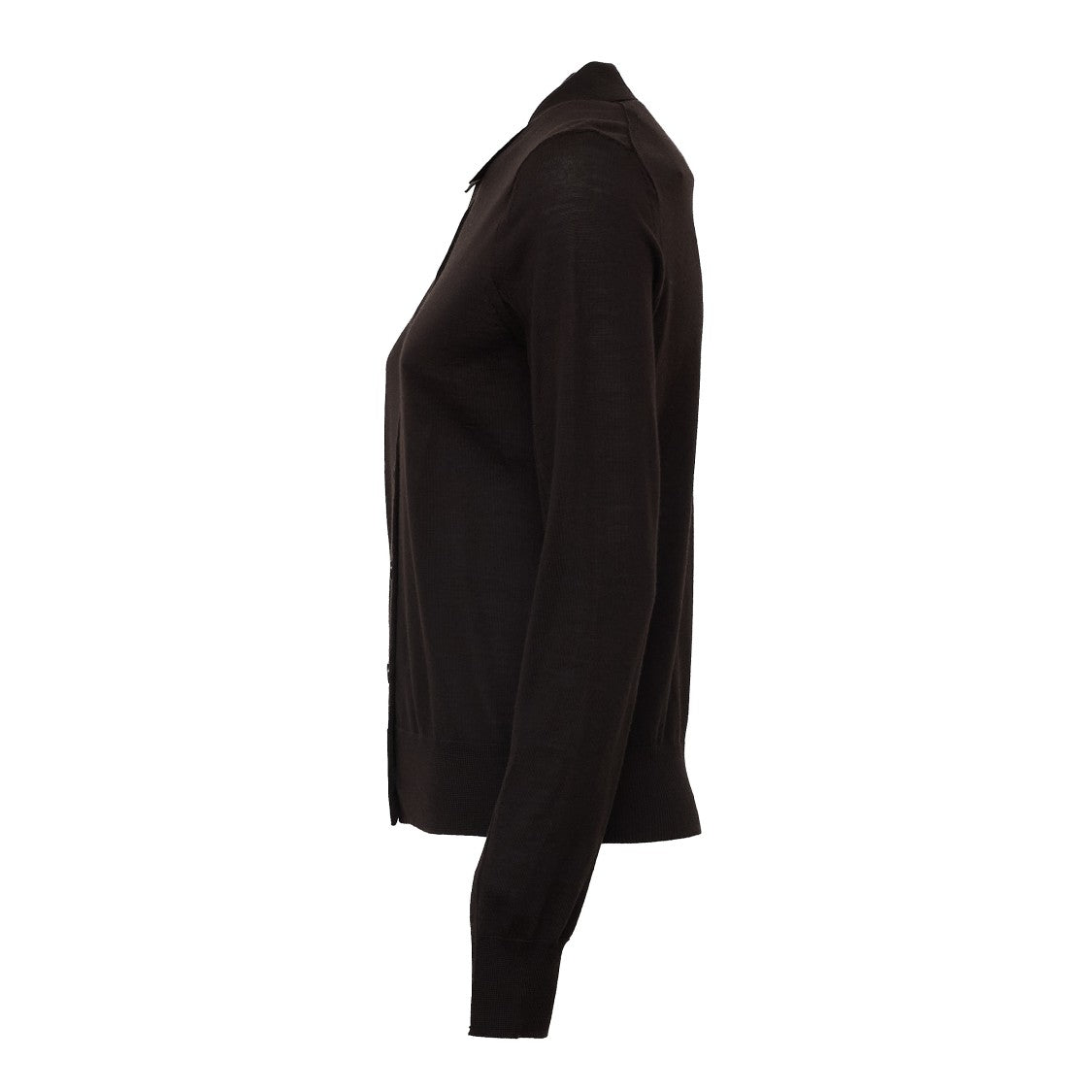Soeur Hailey V-Neck Ribbed Knit Cardigan