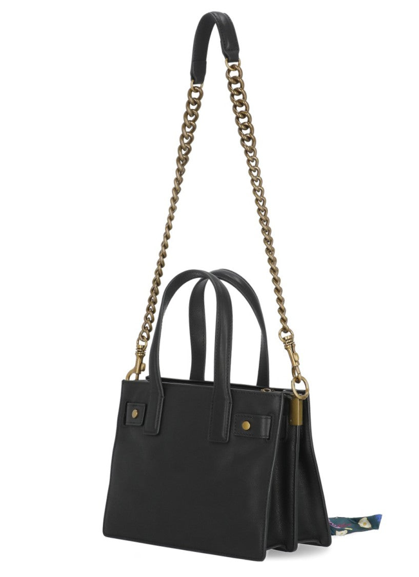 Kurt Geiger Black Sloane Tote Bag Leather Tote Bag