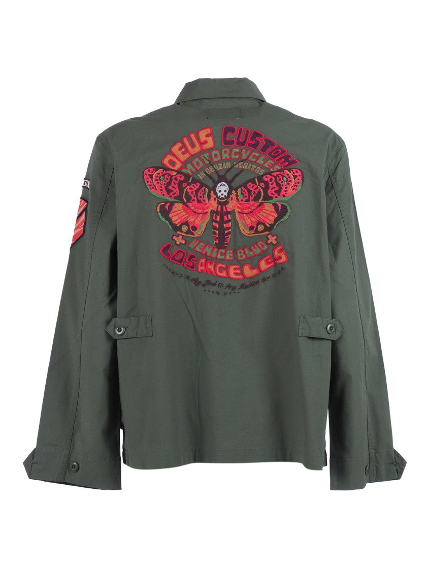 Deus Ex Machina Power Structured Military Overshirt