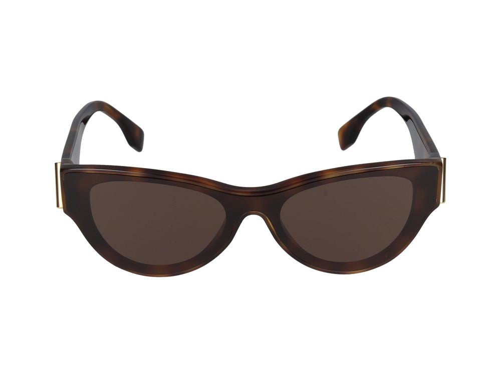 Maison Fendi Gold Cat-Eye Frame Sunglasses