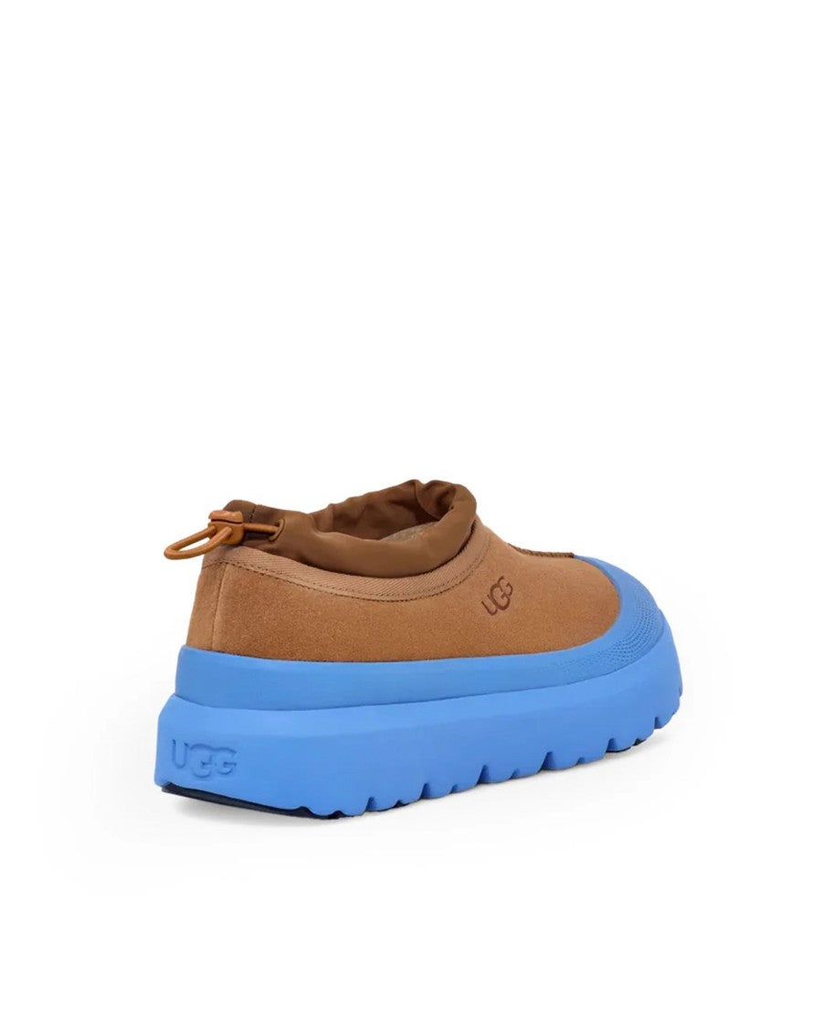 Ugg Weatherproof Chestnut Suede Sneakers With Enhanced Traction