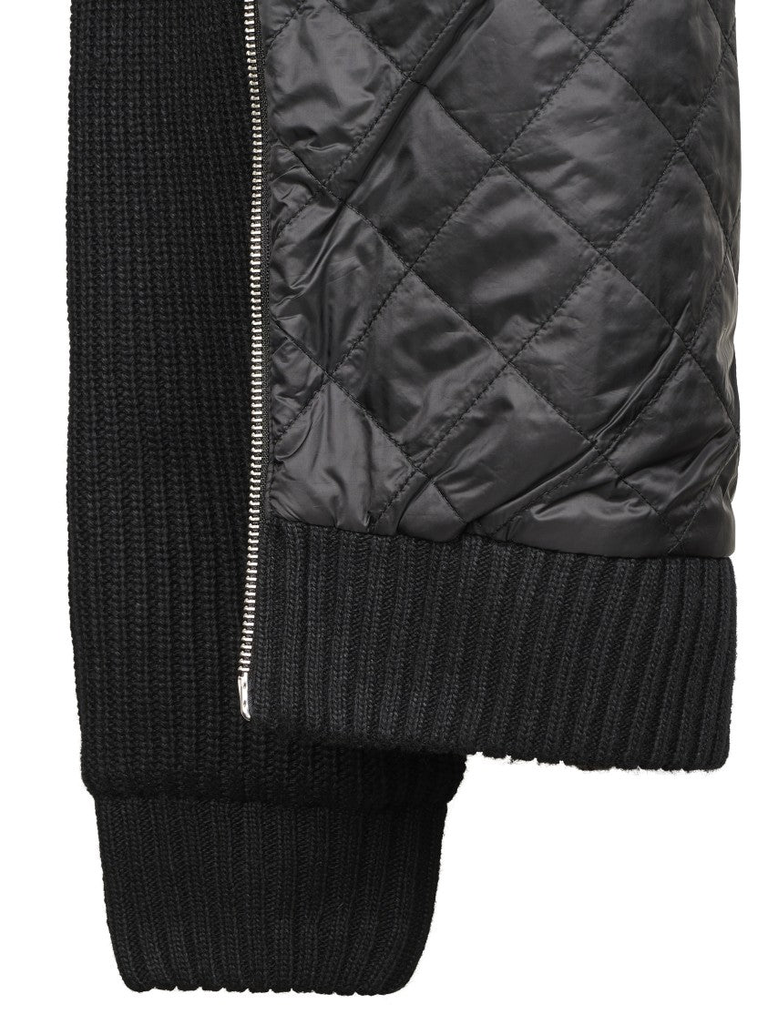 Carhartt Wip Banley Chunky Ribbed Quilted Sweater Jacket