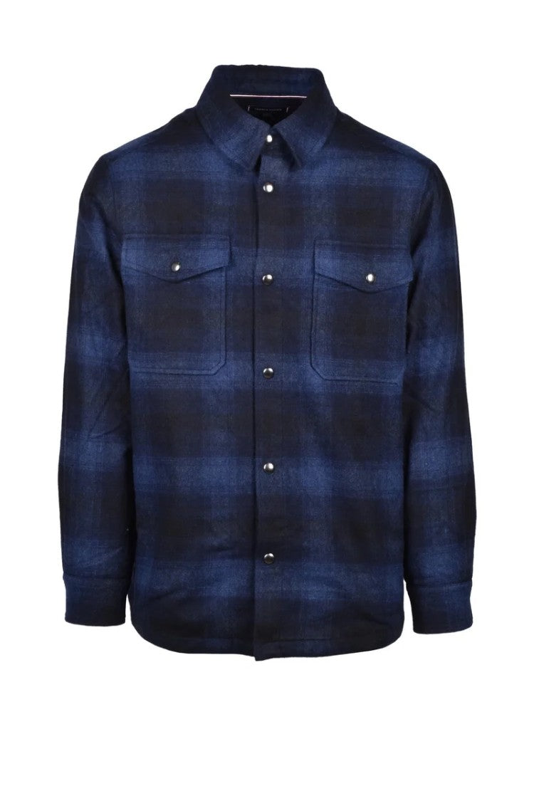 Tommy Hilfiger Flannel Shirt - Blue