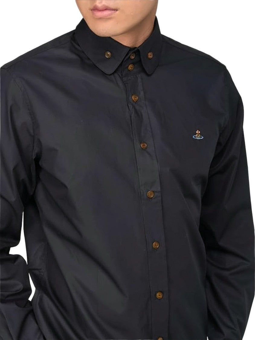 Vivienne Westwood Tailored Long-Sleeve Shirt With Structured Collar