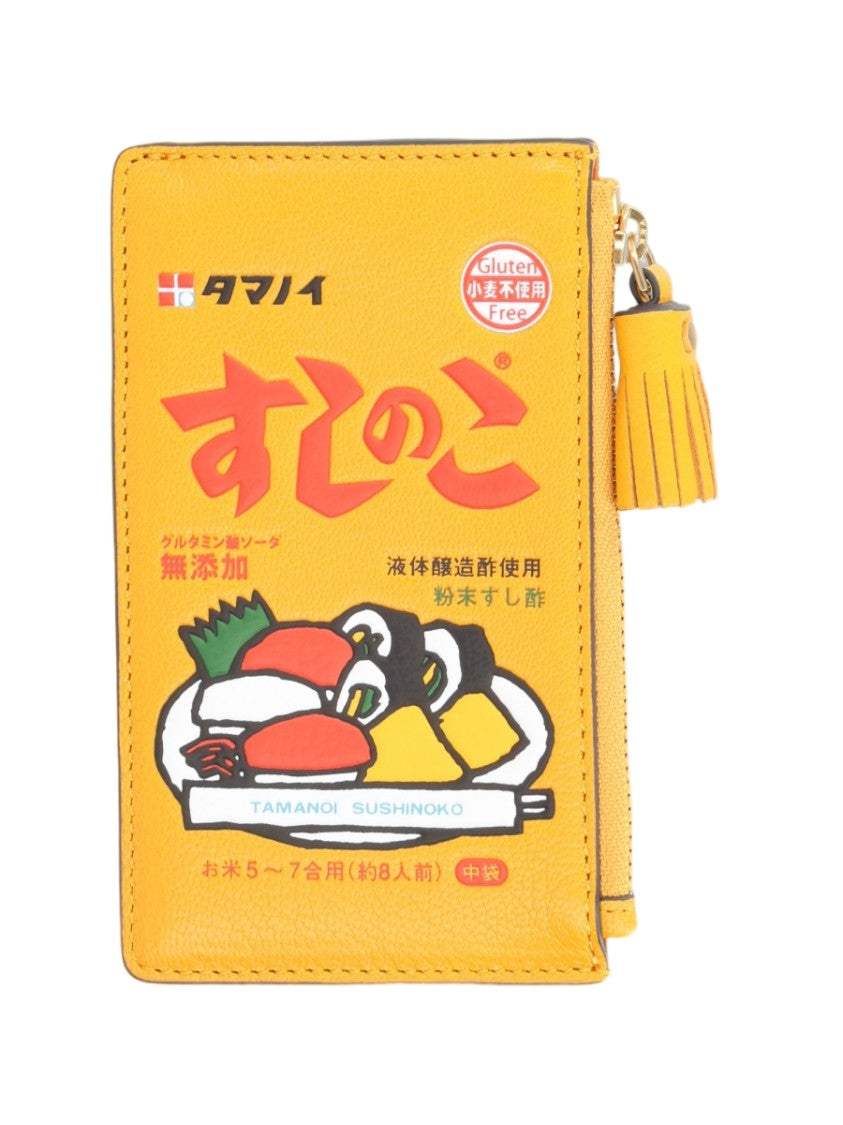 Anya Hindmarch Sushi No Ko Compact Leather Card Holder