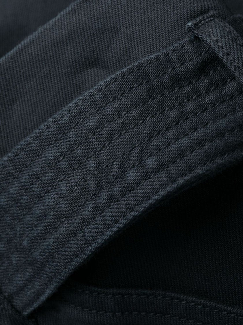 P.A.R.O.S.H. Cropped Trousers With High Waist And Textured Finish