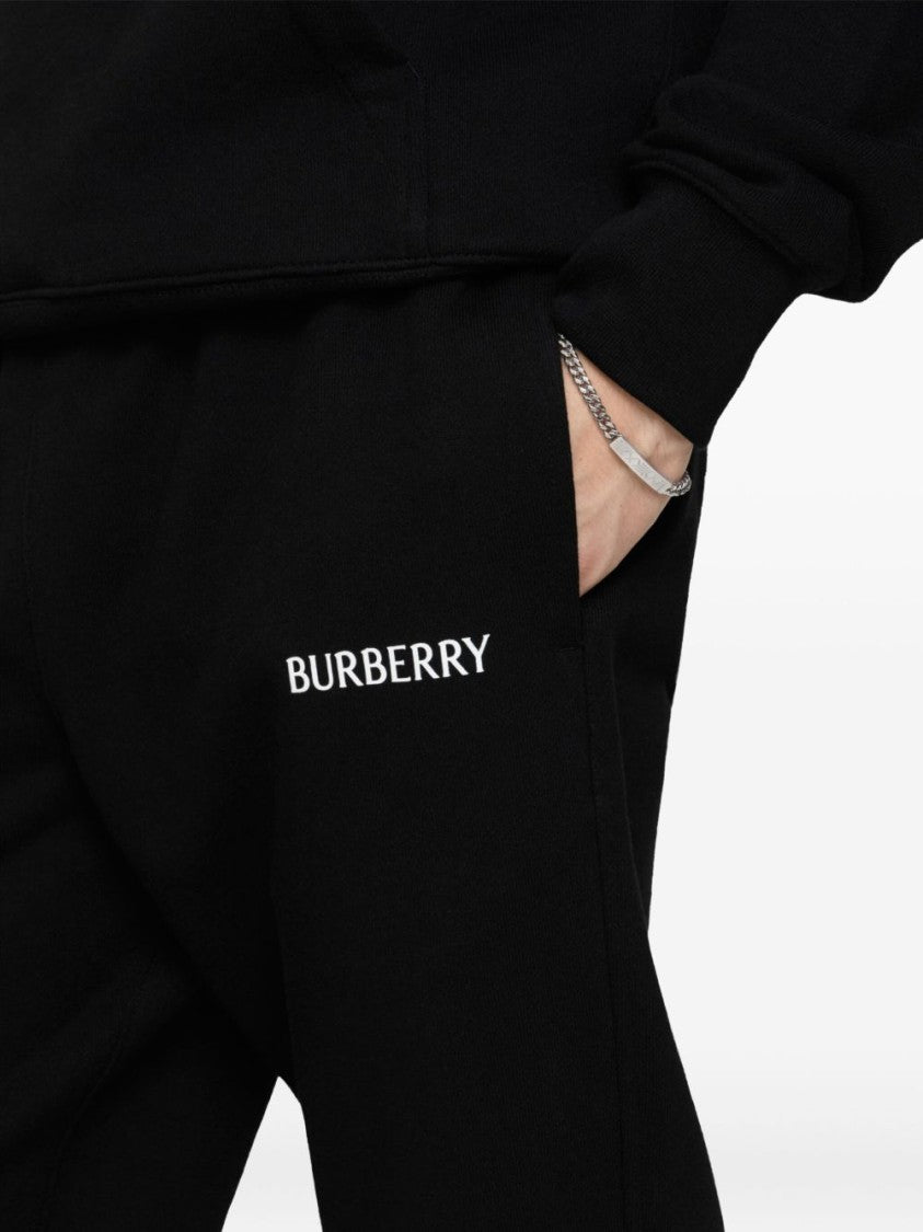 Burberry Relaxed Fit Cotton Trousers