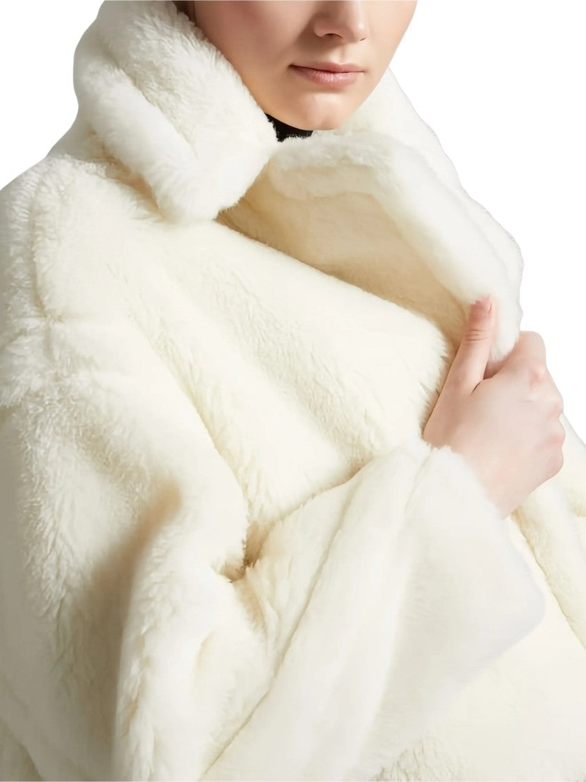 Max Mara Mxmready Voluminous Plush Short Coat