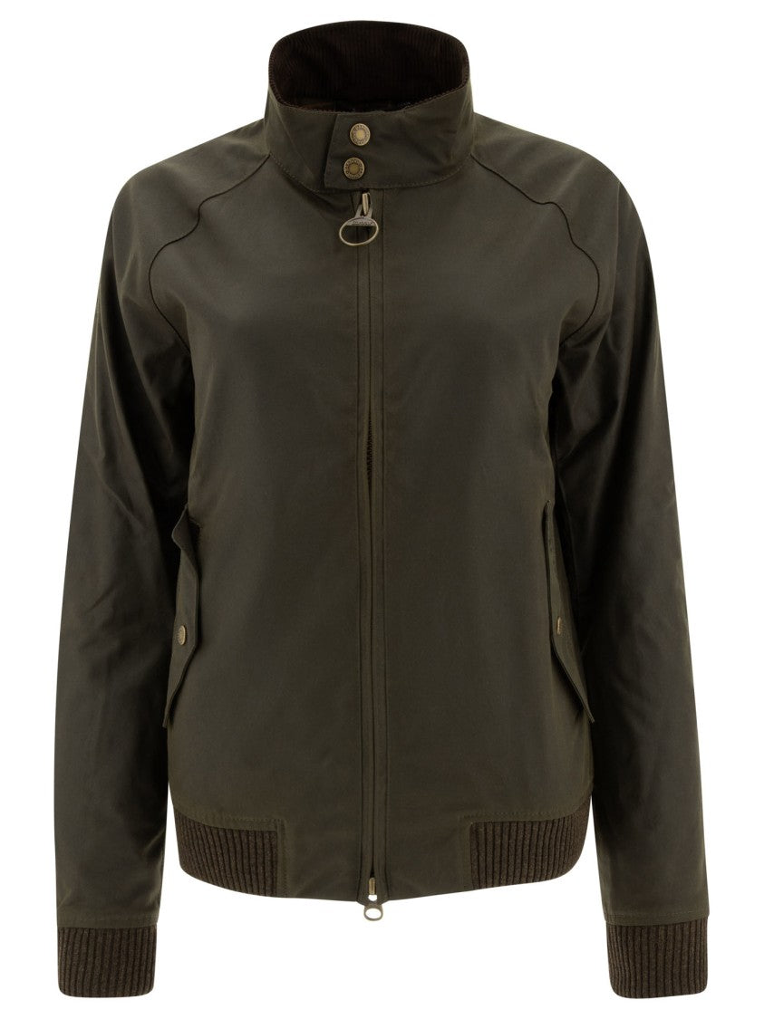 Baracuta Porton Wax Bomber Jacket