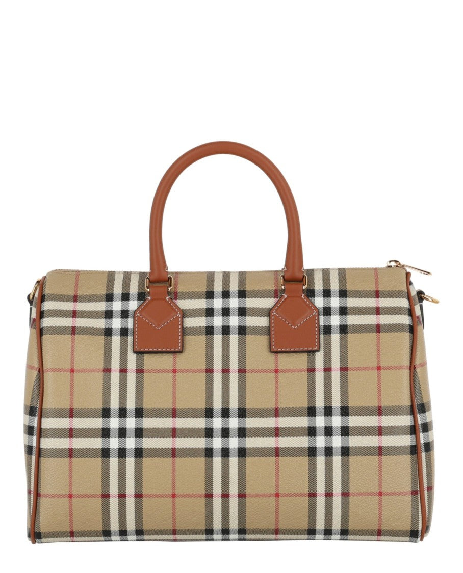 Burberry Medium Check Bowling Bag