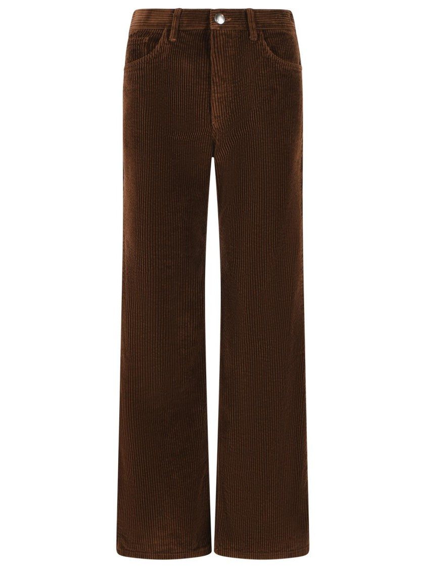 Marni Brown Velvet Trousers