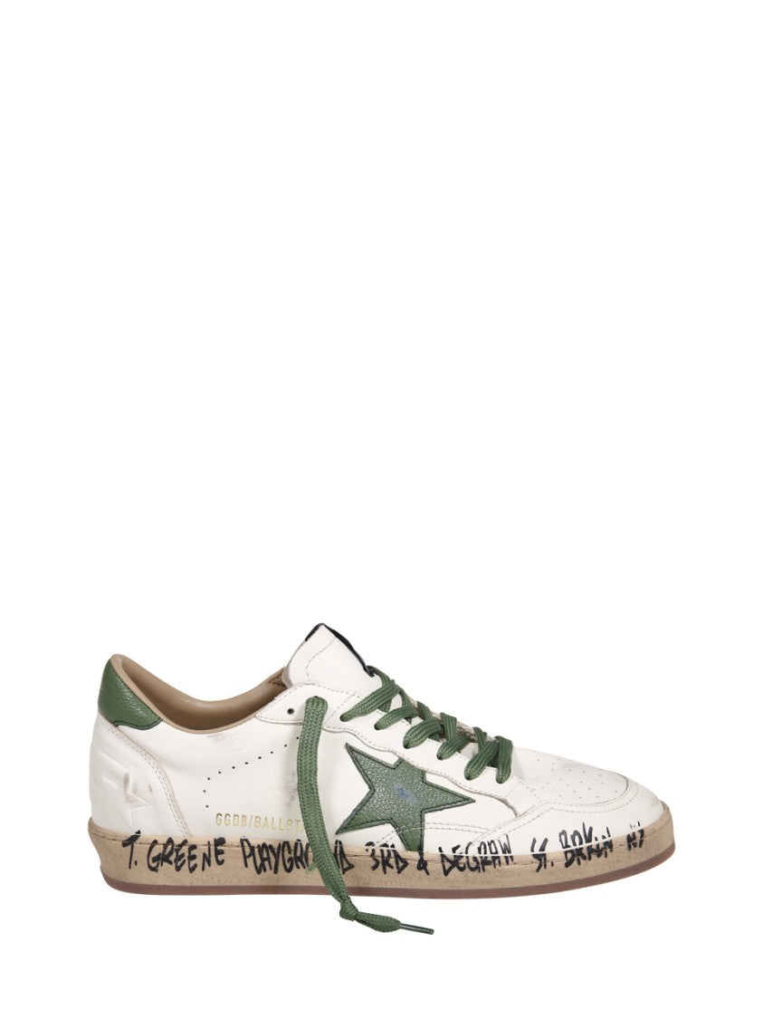 Golden Goose Ballstar Nappa Low-Top Sneaker