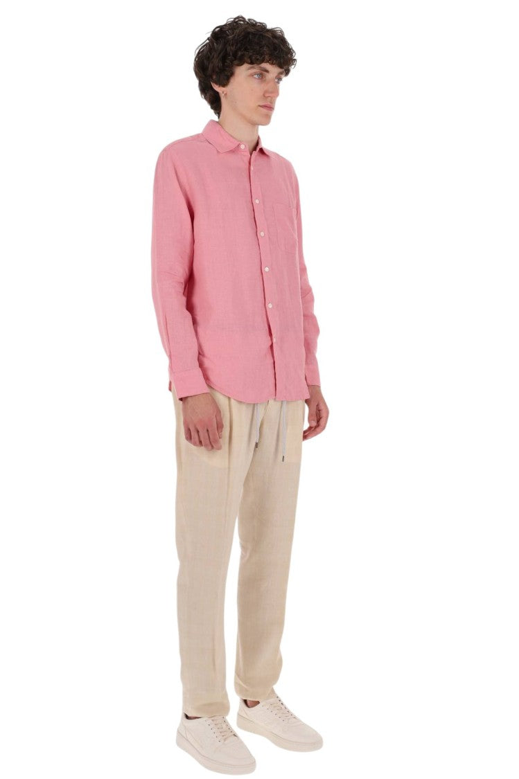 Portuguese Flannel Linen Pocket Shirt
