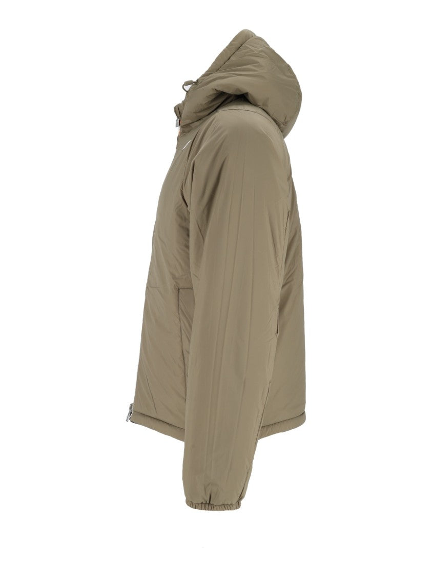 K-Way Jack Spacer Nylon Double Corto Reversible Hooded Jacket