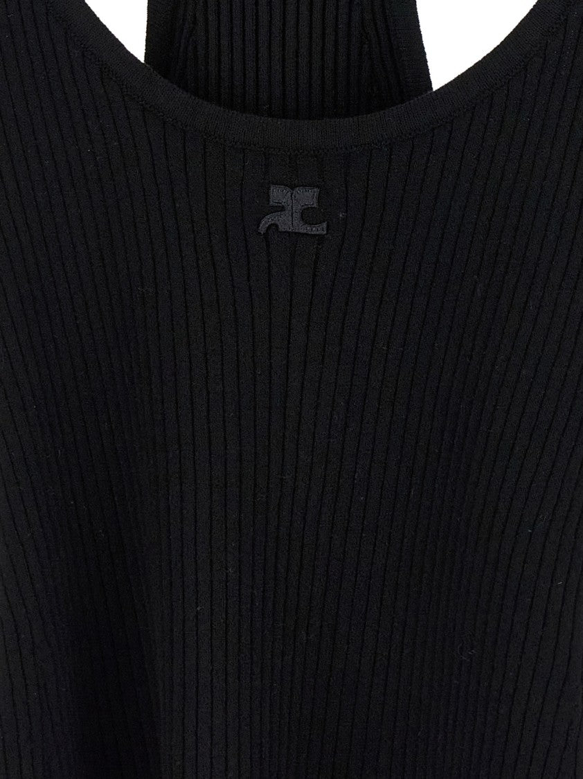 Courrèges 'Scuba Rib' Top