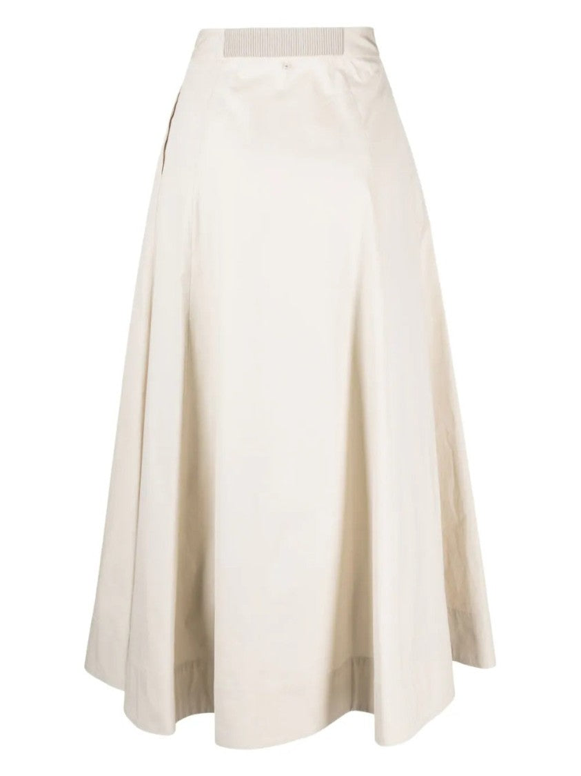 Lorena Antoniazzi Flowing Midi Skirt With Fitted Waist