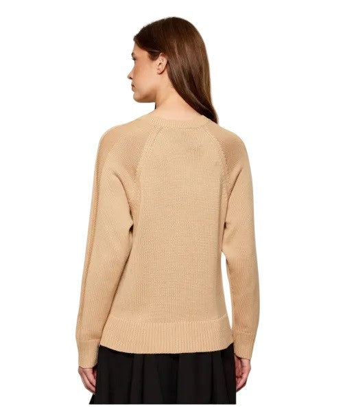 Armani Exchange Knit Sweater V-Neckline Ribbed Details
