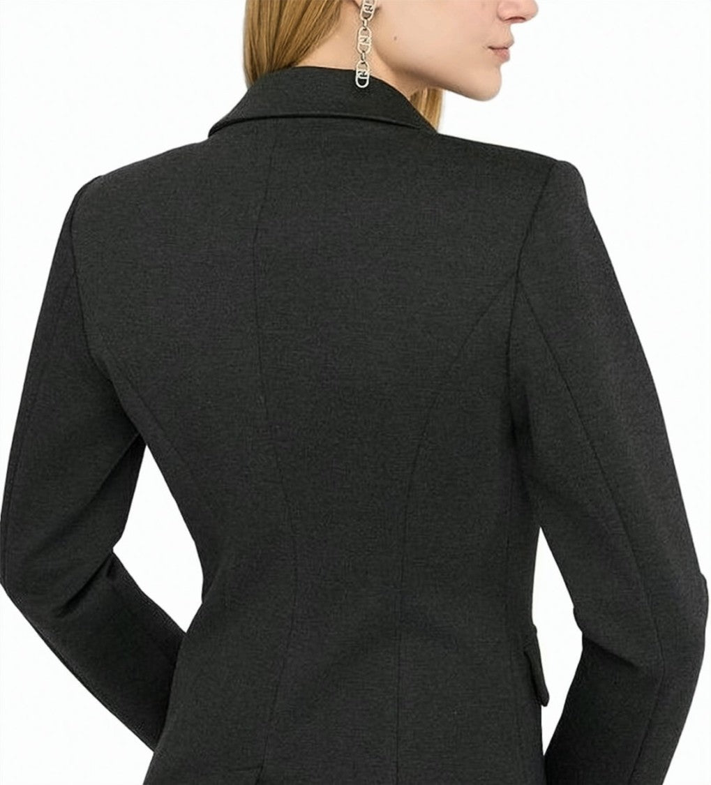 Liu Jo Milano Stitch Melange Jersey Blazer