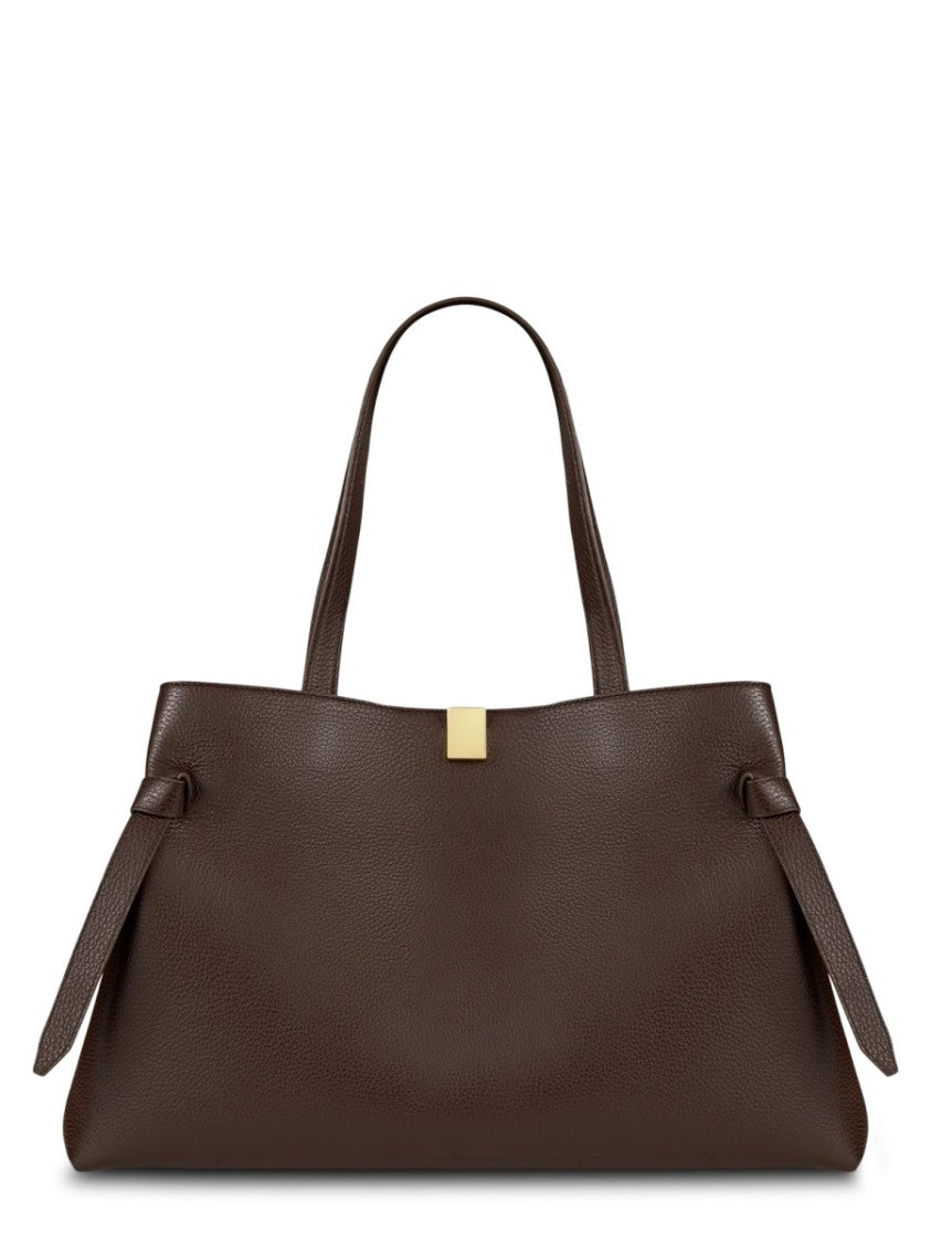 Yuzefi Gyoza Pebbled Bovine Leather Tote Bag
