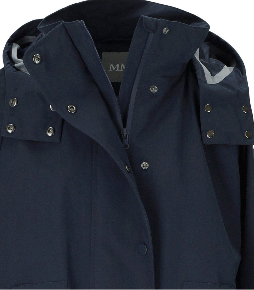 Max Mara Labbro Blue Parka