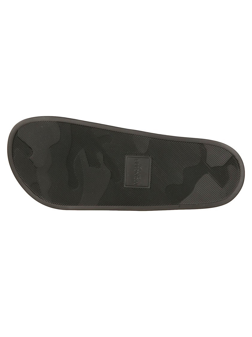 Moncler Basile Rubber Slide Sandals