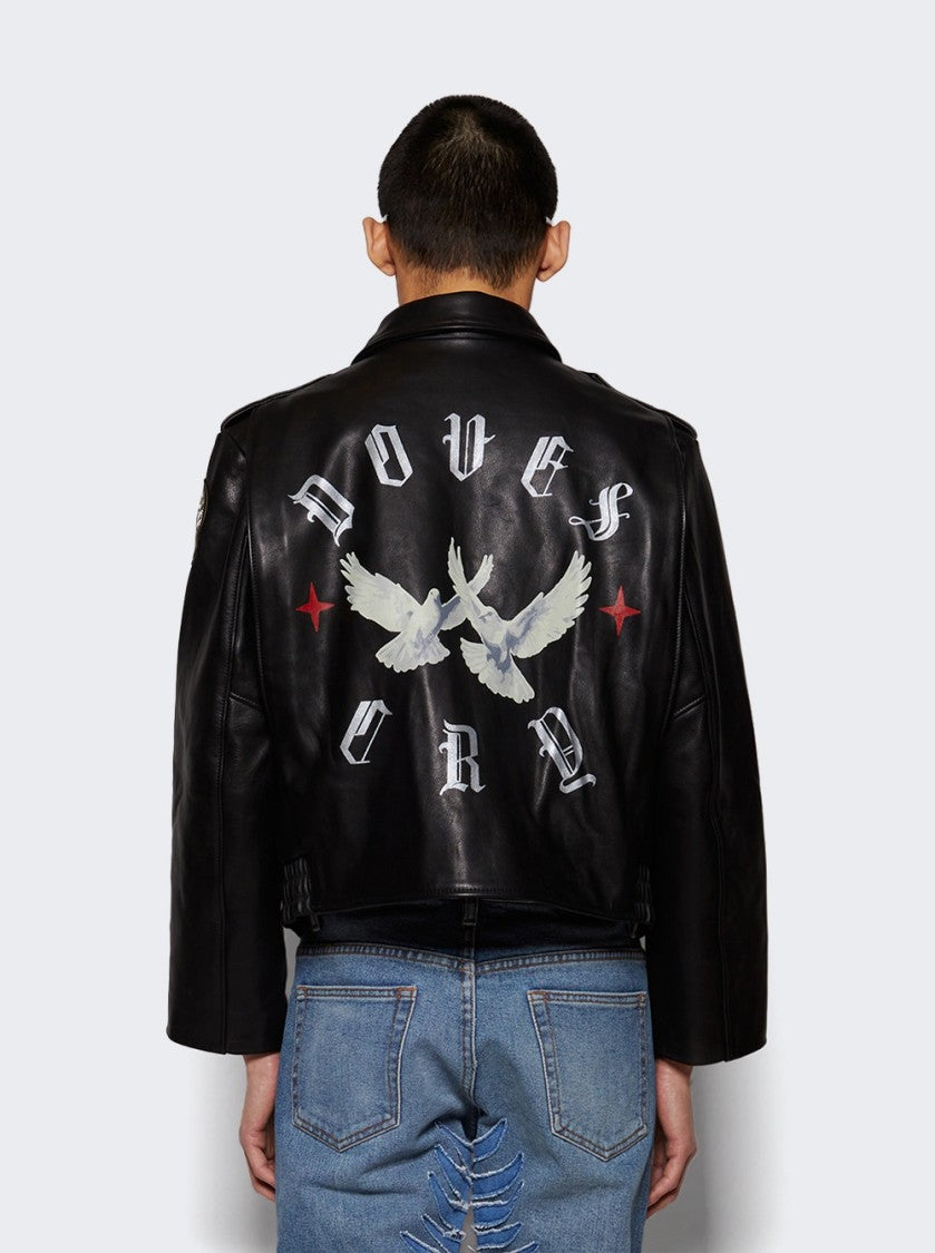 Earthling Vip Crew Leather Jacket Black