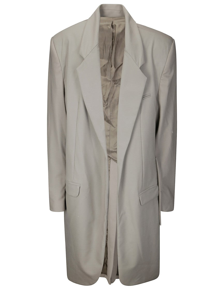 Act N.1 Deconstructed Corset Wool Blazer With Tailored Fit And Unique Detailing