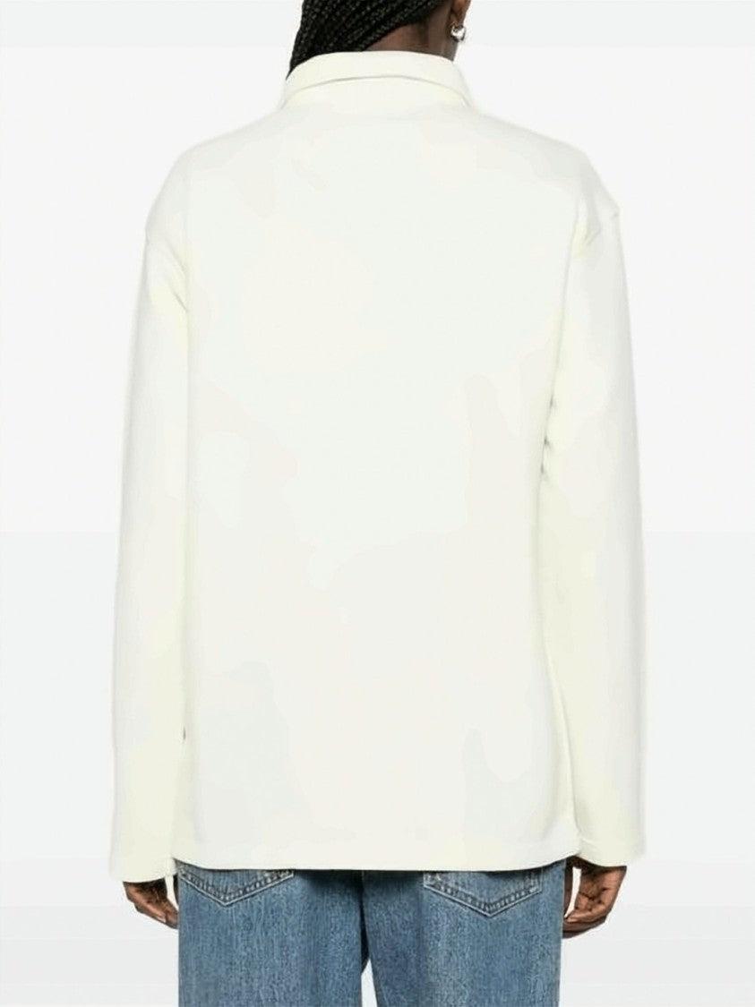 A.P.C. Long-Sleeve Polo Shirt With Classic Collar