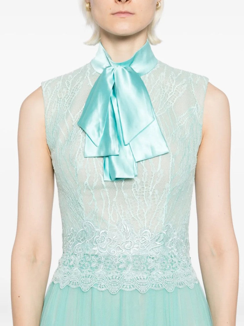 Saiid Kobeisy Lace Long Dress