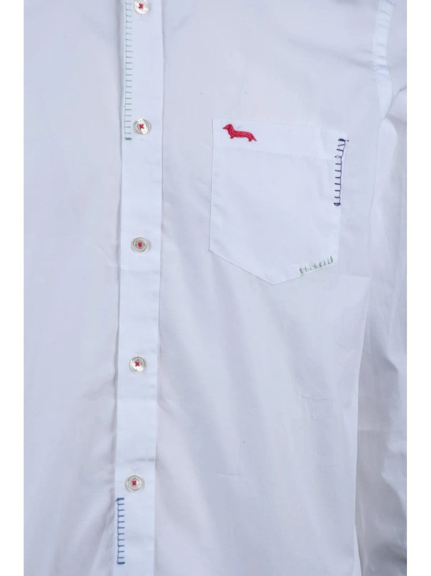 Harmont&Blaine White Cotton Shirt