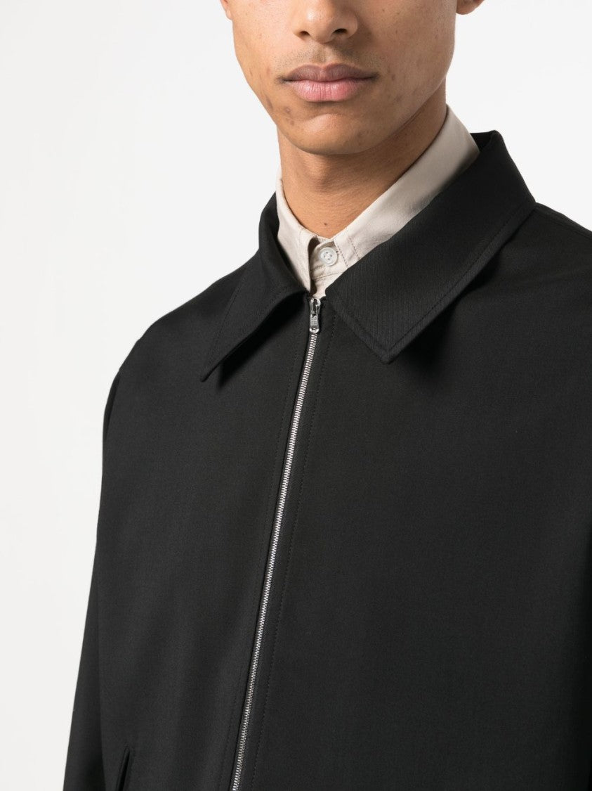Our Legacy Mini Black Virgin Wool Blouson Jacket