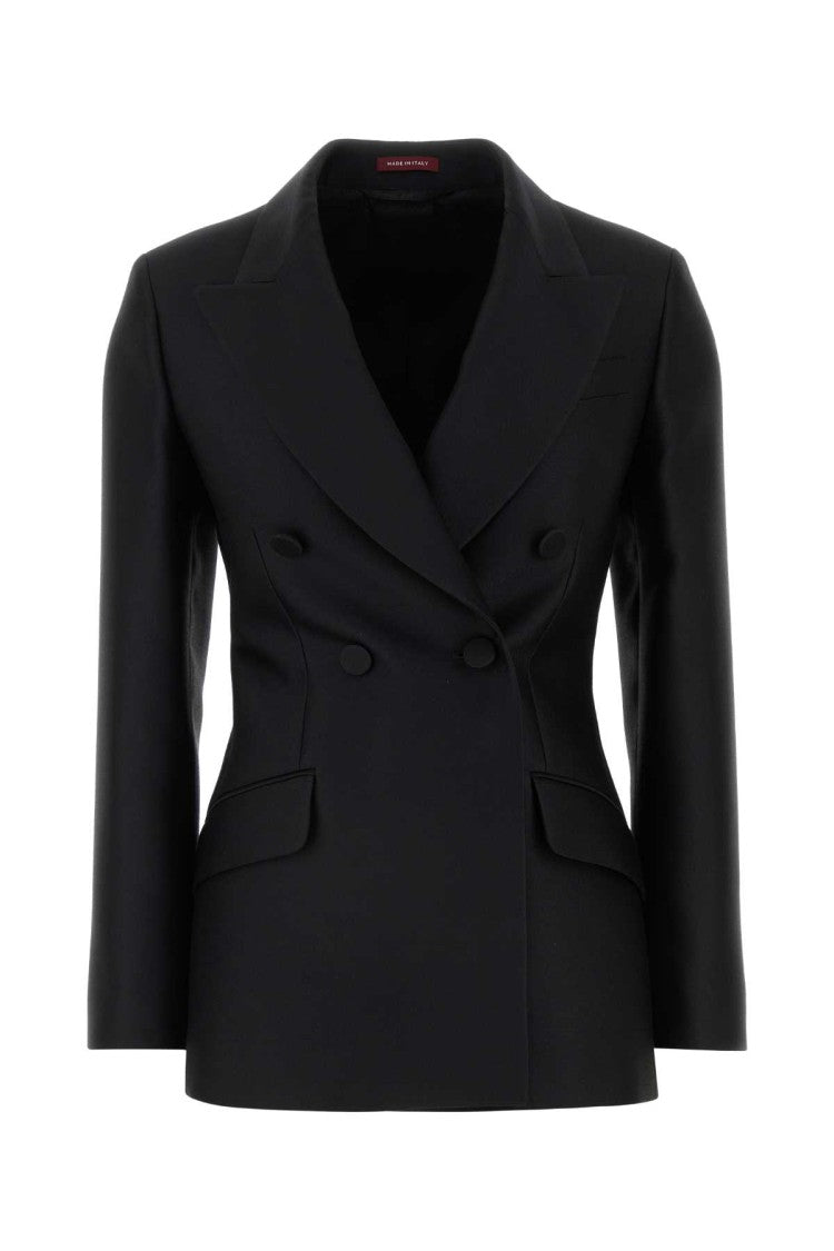 Gucci Black Wool Blend Blazer