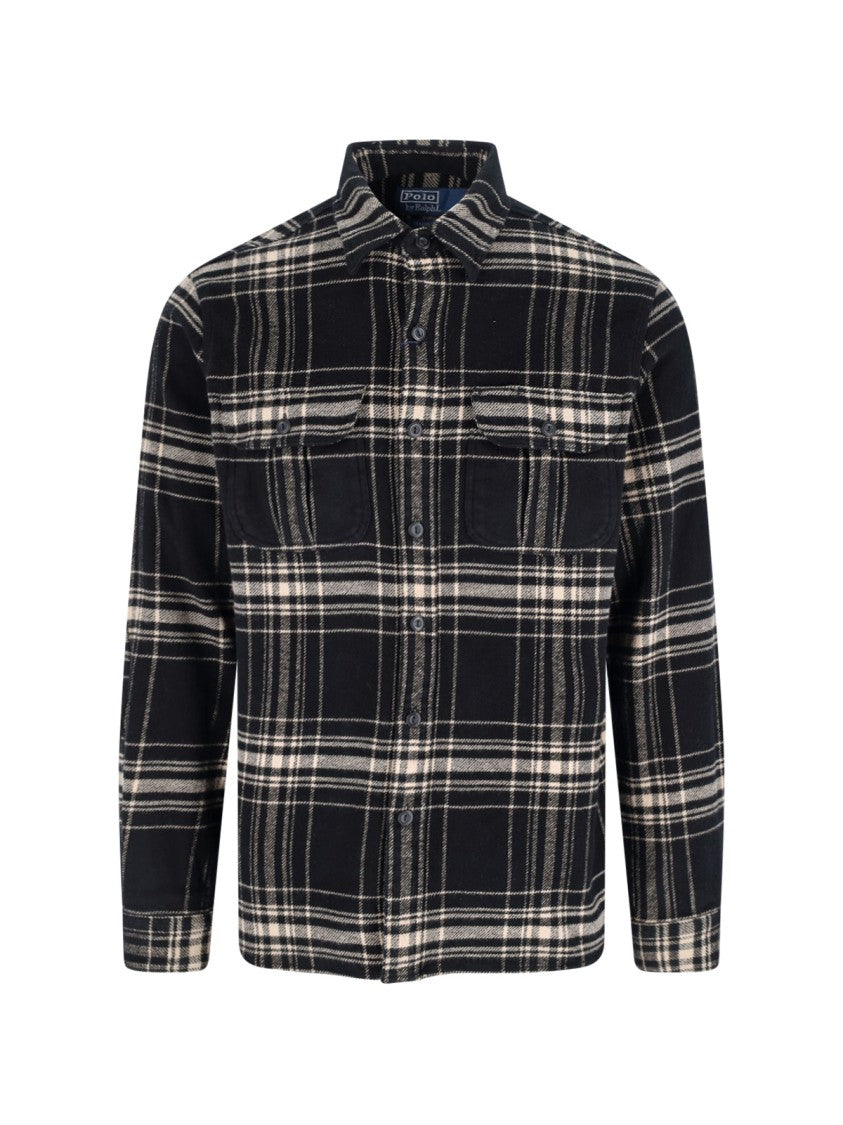 Polo Ralph Lauren Plaid Shirt – Black