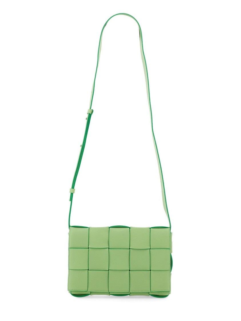 Bottega Veneta Rectangular Shoulder Case Bag With Adjustable Strap