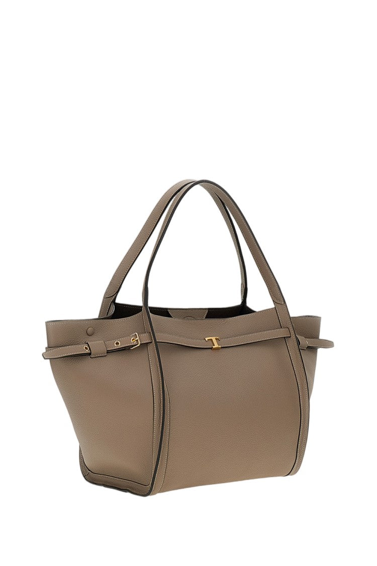 Tod's Medium Calf Leather Shopping Bag