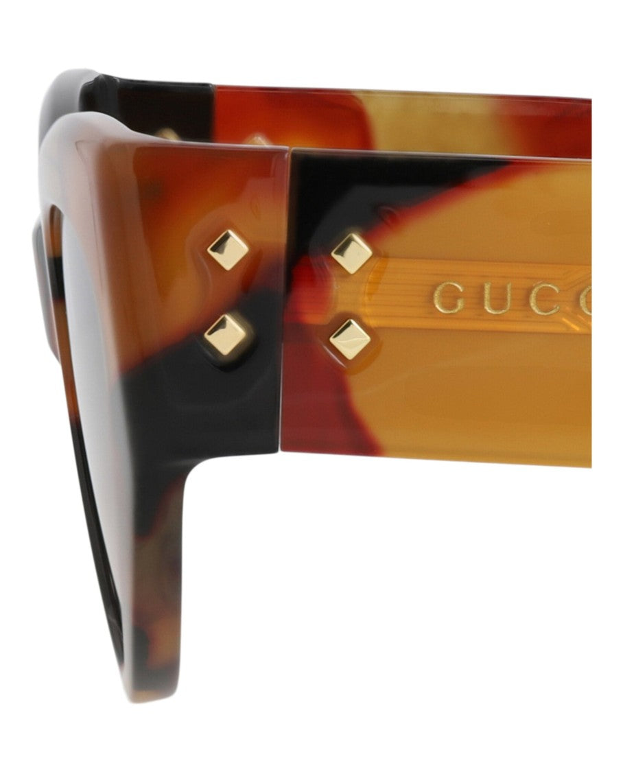 Gucci Cat Eye-Frame Recycled Acetate Sunglasses