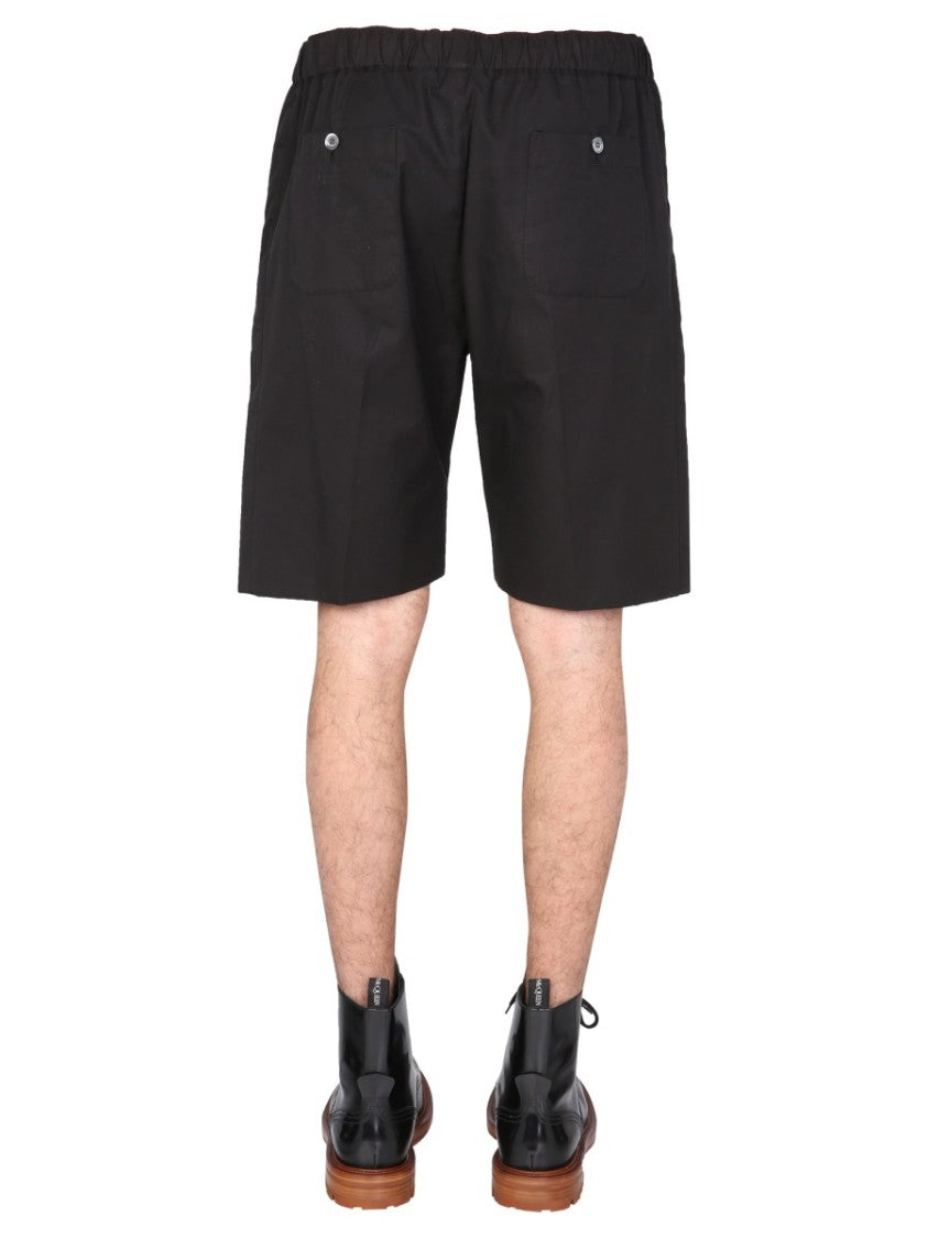 Alexander Mcqueen Gabardine Bermuda