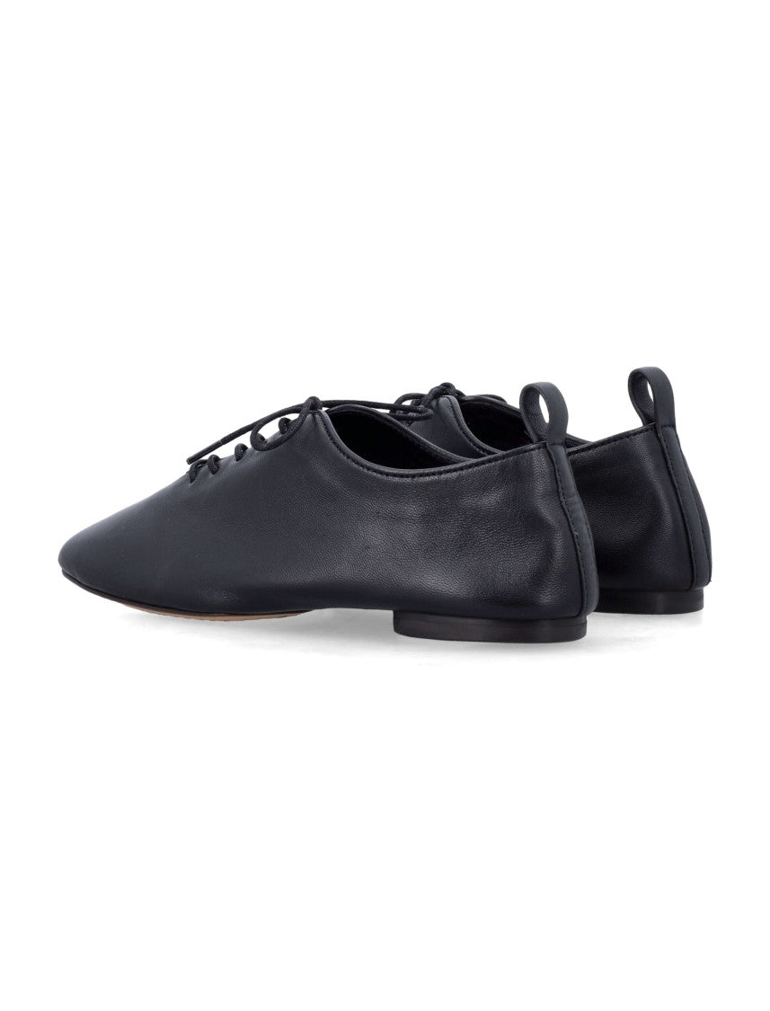 Soeur Orso Soft Lambskin Lace-Up Derbies