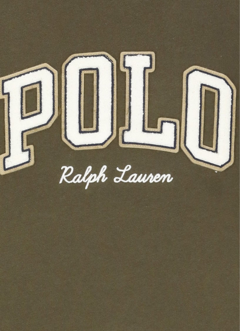 Polo Ralph Lauren Crew Neck Cotton Blend Sweatshirt